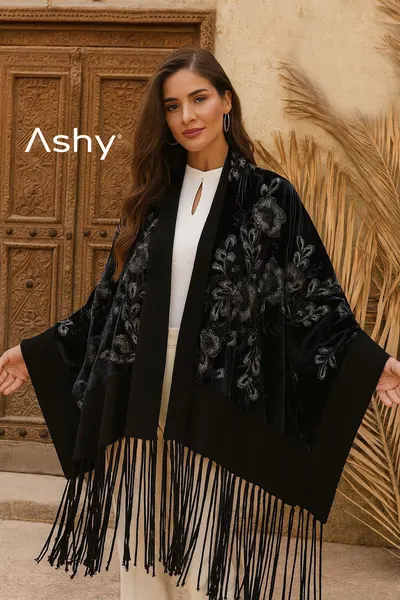 شالات تطريز يدويه