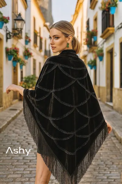 شالات تطريز يدويه