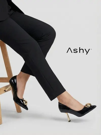 حذاء كعب عالي