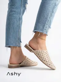 حذاء جلد بنمط مفتوح 3