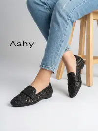 حذاء نسائي بأربطة مفتوحة 2