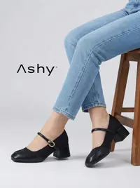 حذاء نسائي ذو كعب قصير  2