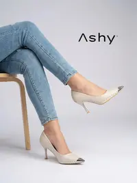 حذاء جلد عالي الكعب 3